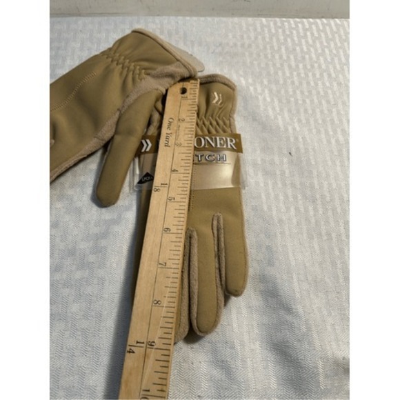 Isotoner gloves tan camel os color new style#56689 - Picture 4 of 6